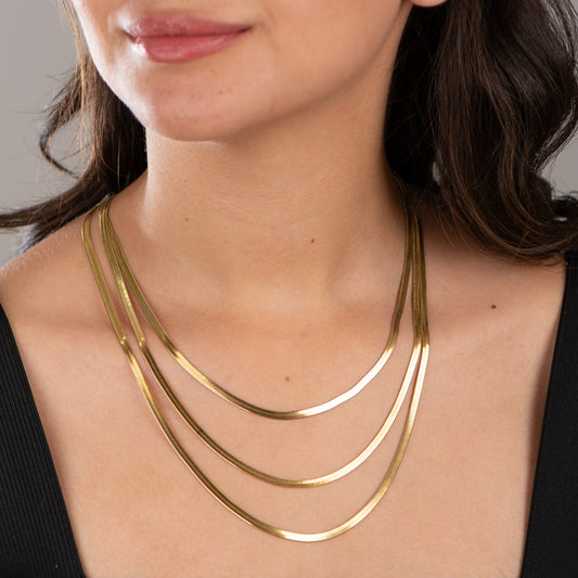 CDN282- Gold plated Necklace
