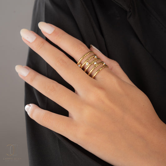 CDR156 - Gold Plated Ring