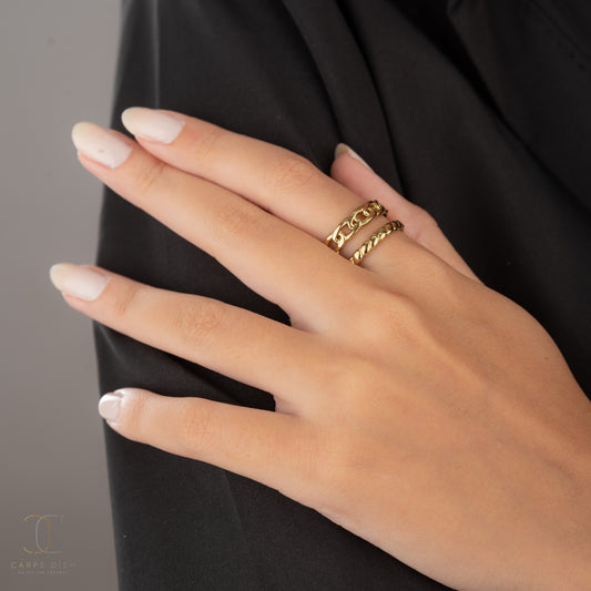 CDR157 - Gold Plated Ring