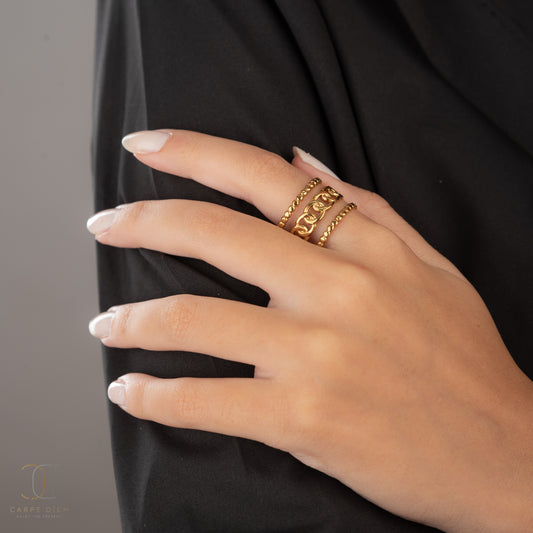 CDR158 - Gold Plated Ring