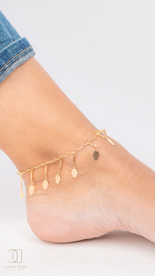 CDA127 - Gold Plated Anklet