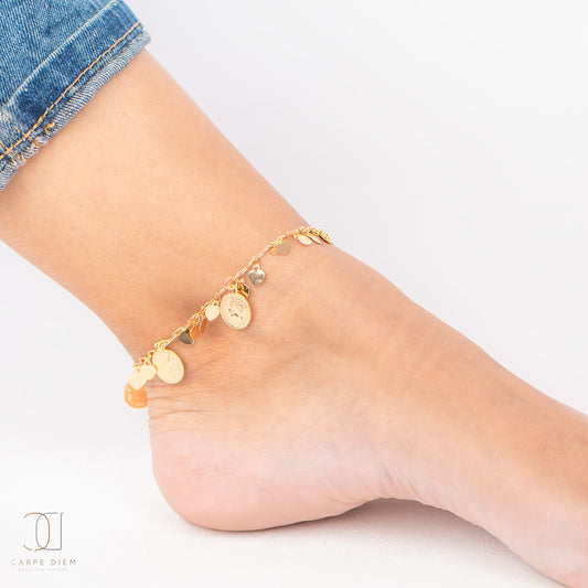 CDA129 - Gold Plated Anklet