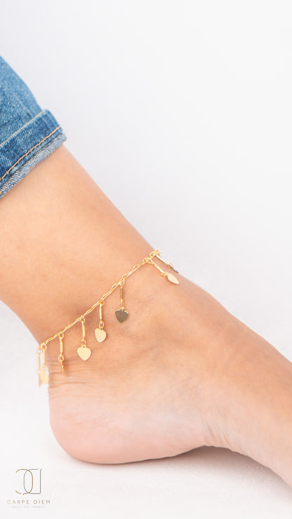 CDA128 - Gold Plated Anklet