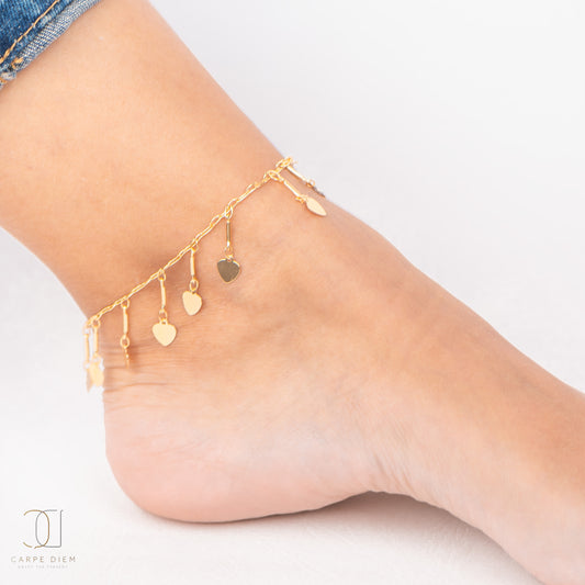 CDA128 - Gold Plated Anklet