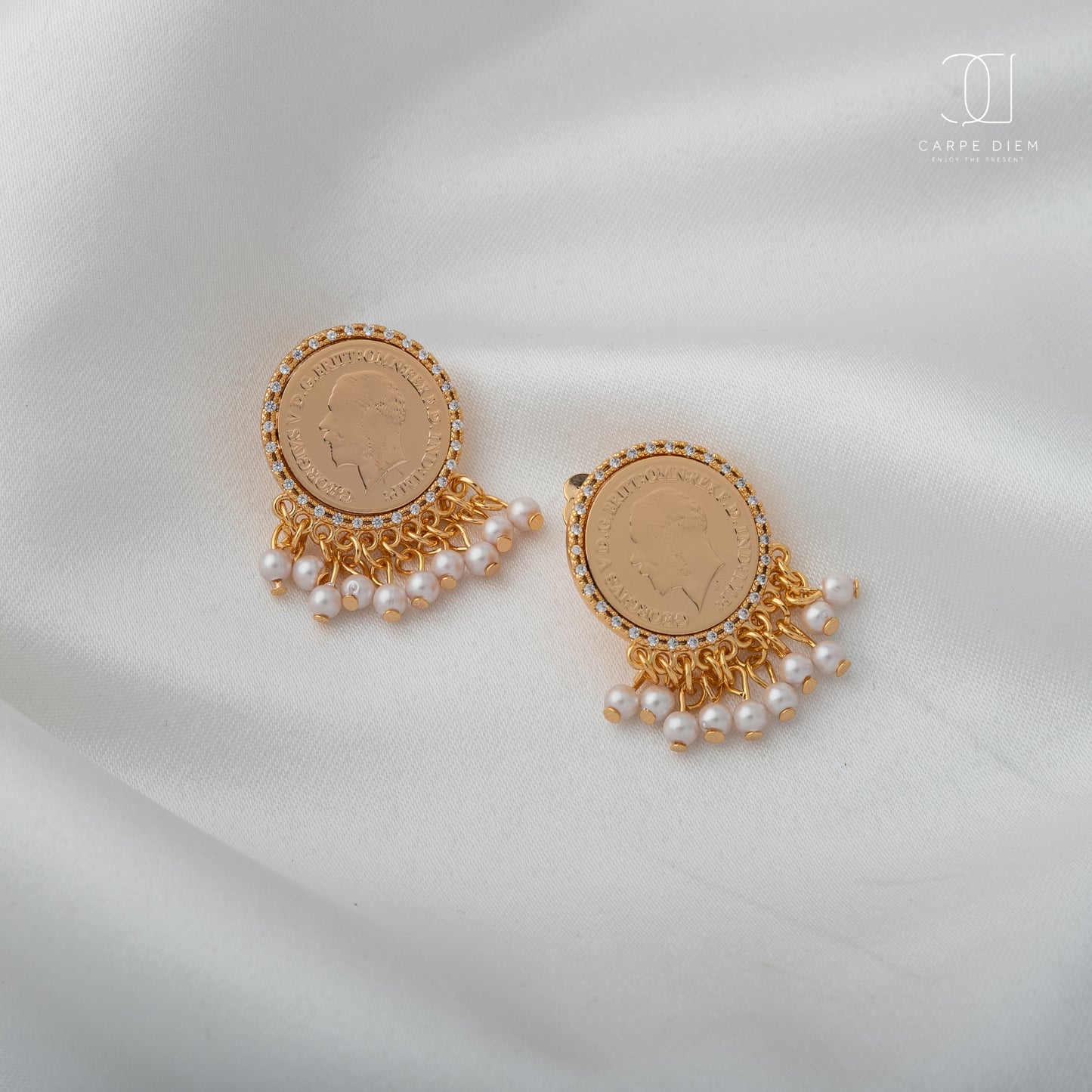 CDE101- Gold plated Earring